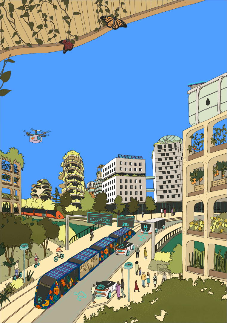 Et si les Montpelliérains de 2042 écrivaient à ceux de 2024 ?