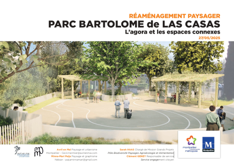 Perspective aménagement agora